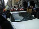 Police Car unable to move; 59 Street